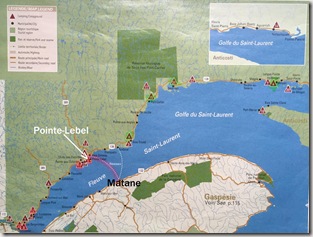 Pointe-Lebel (Karte)